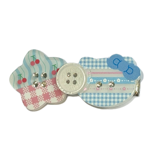 Buttons r cute? : Hair clip