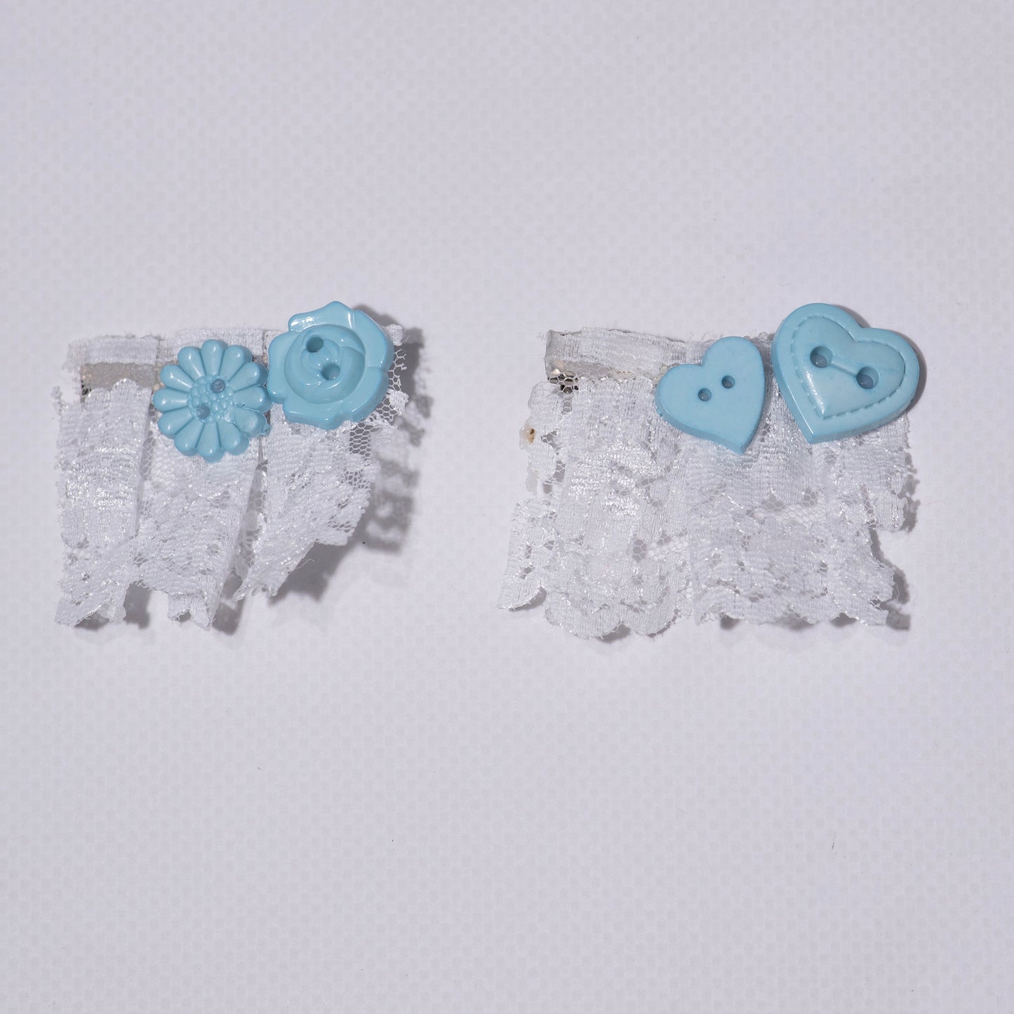 Button x Lace : Hair Clip