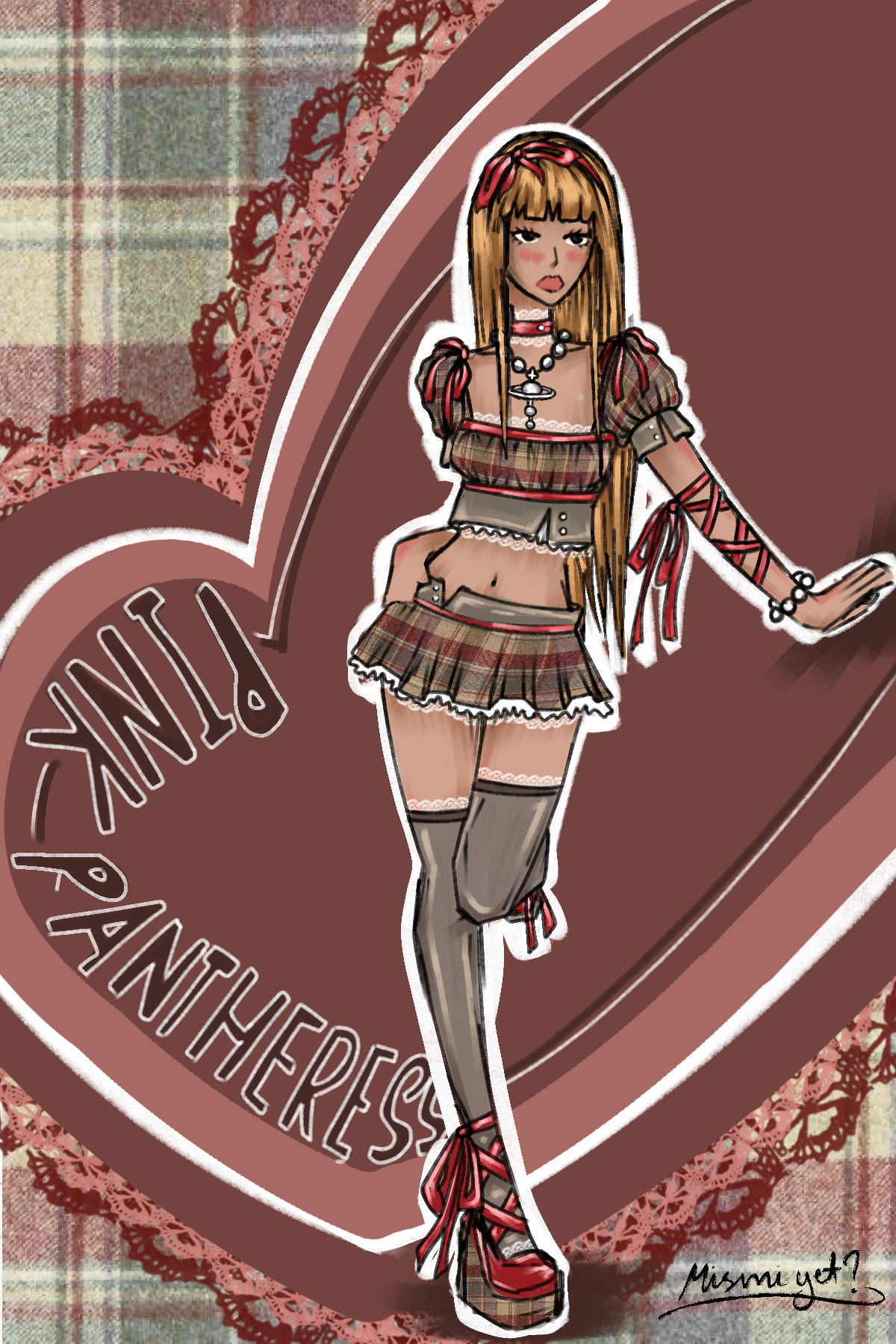 Pink Pantheress Fan (Print)