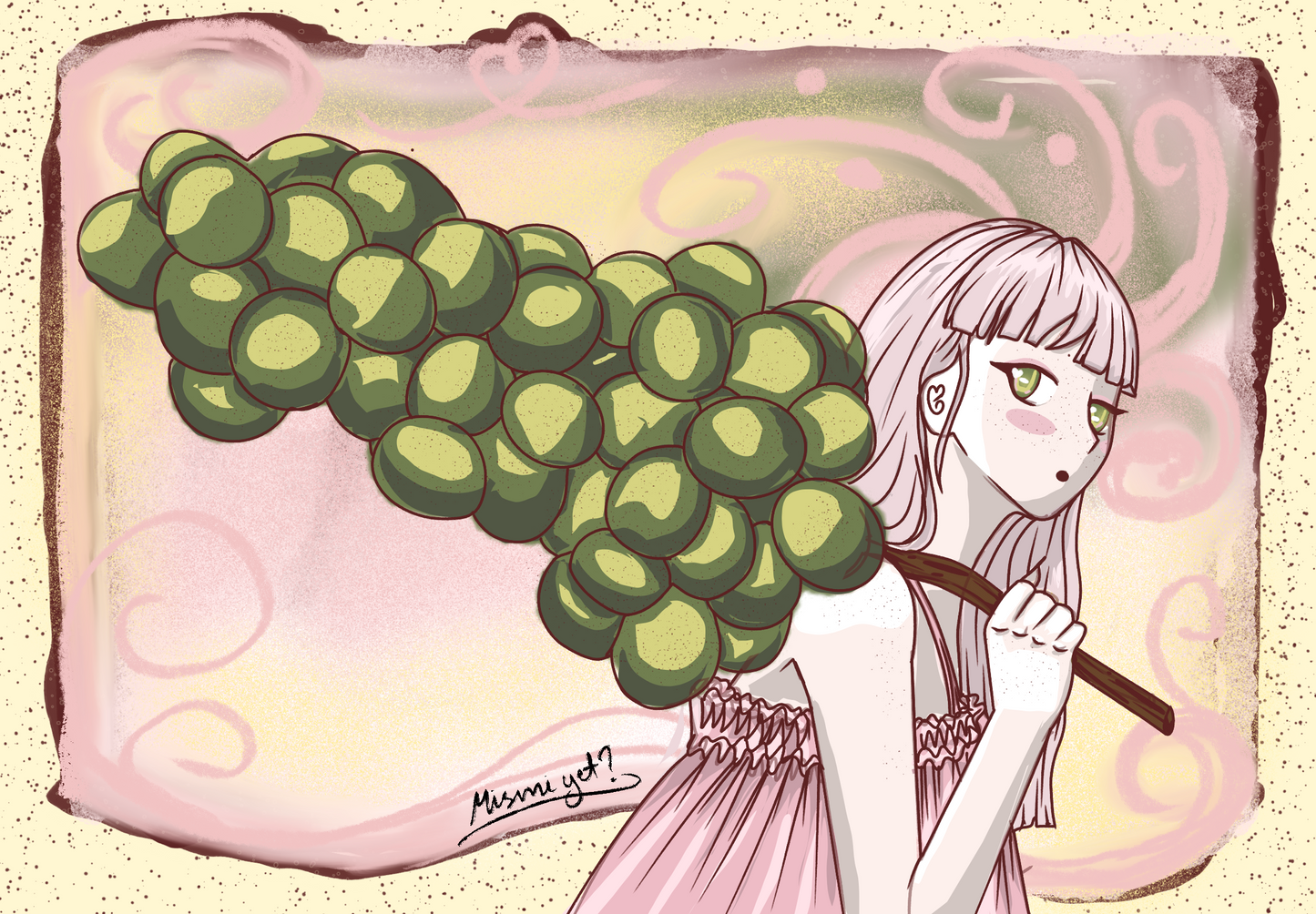 Miss with giant olives? (Print)