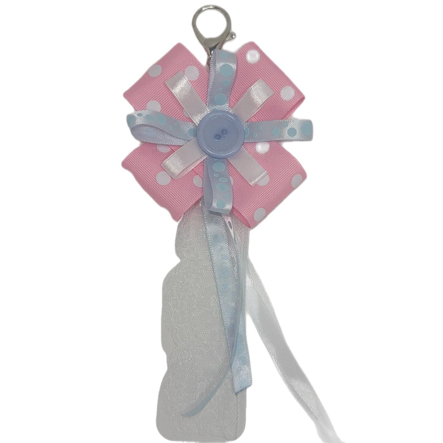 Rosette Keychain