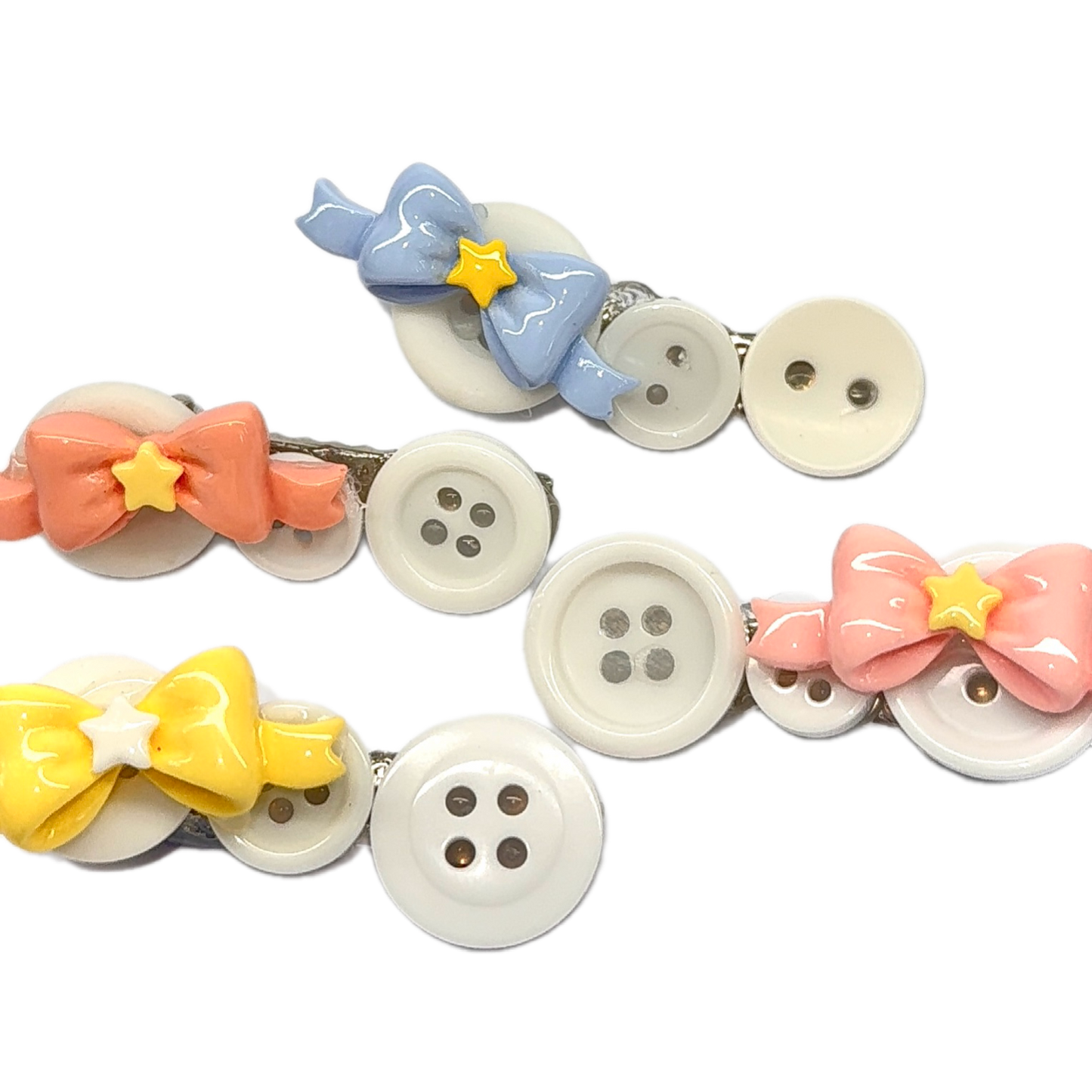 Mini button bows