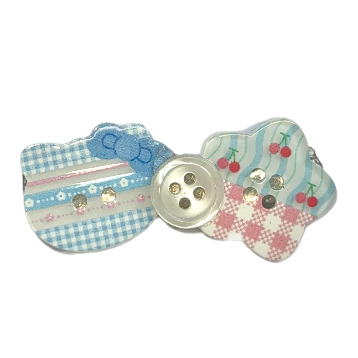 Buttons r cute? : Hair clip