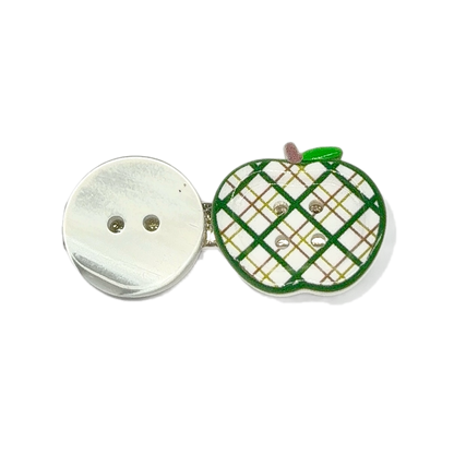 Apple hair clip