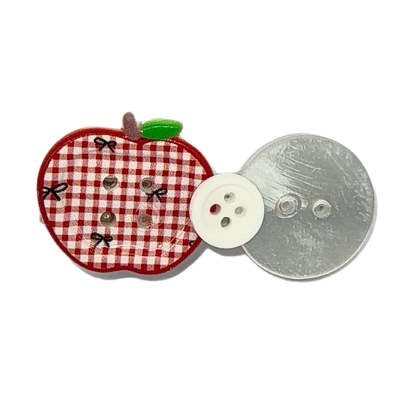 Apple hair clip