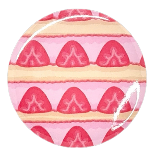 Strawberry cake Pin