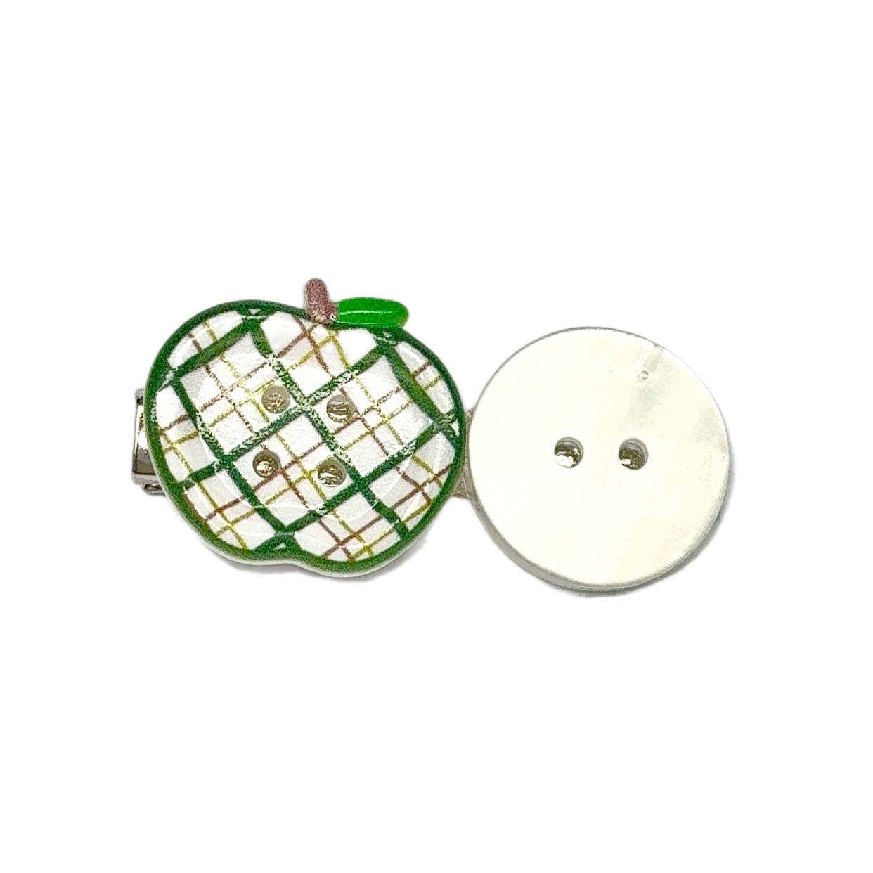 Apple hair clip