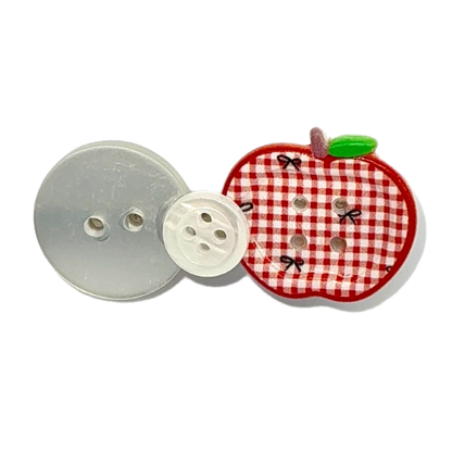 Apple hair clip
