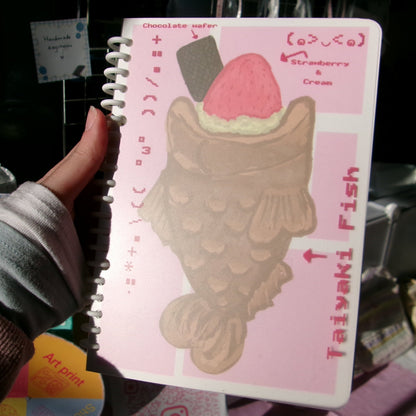 Taiyaki fish grid Journal
