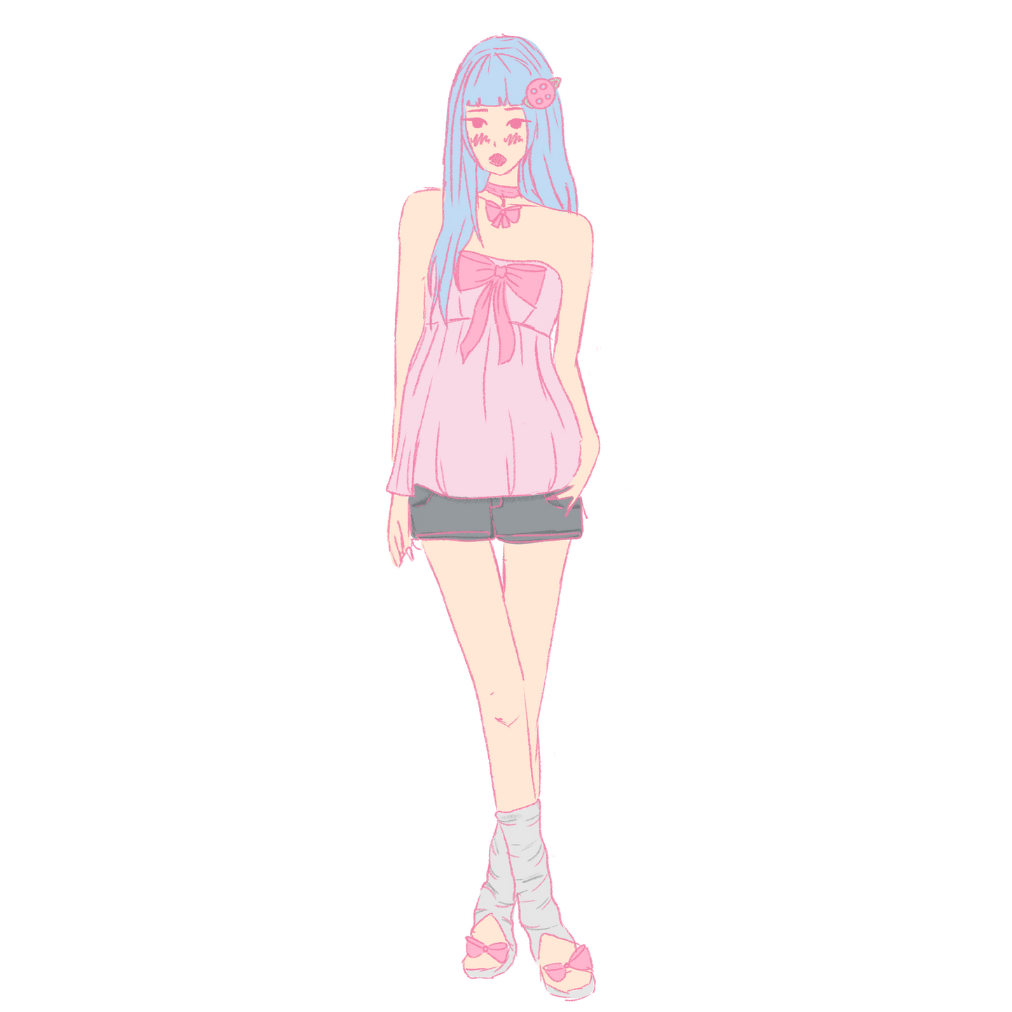 Bow & Buttons : Mimi