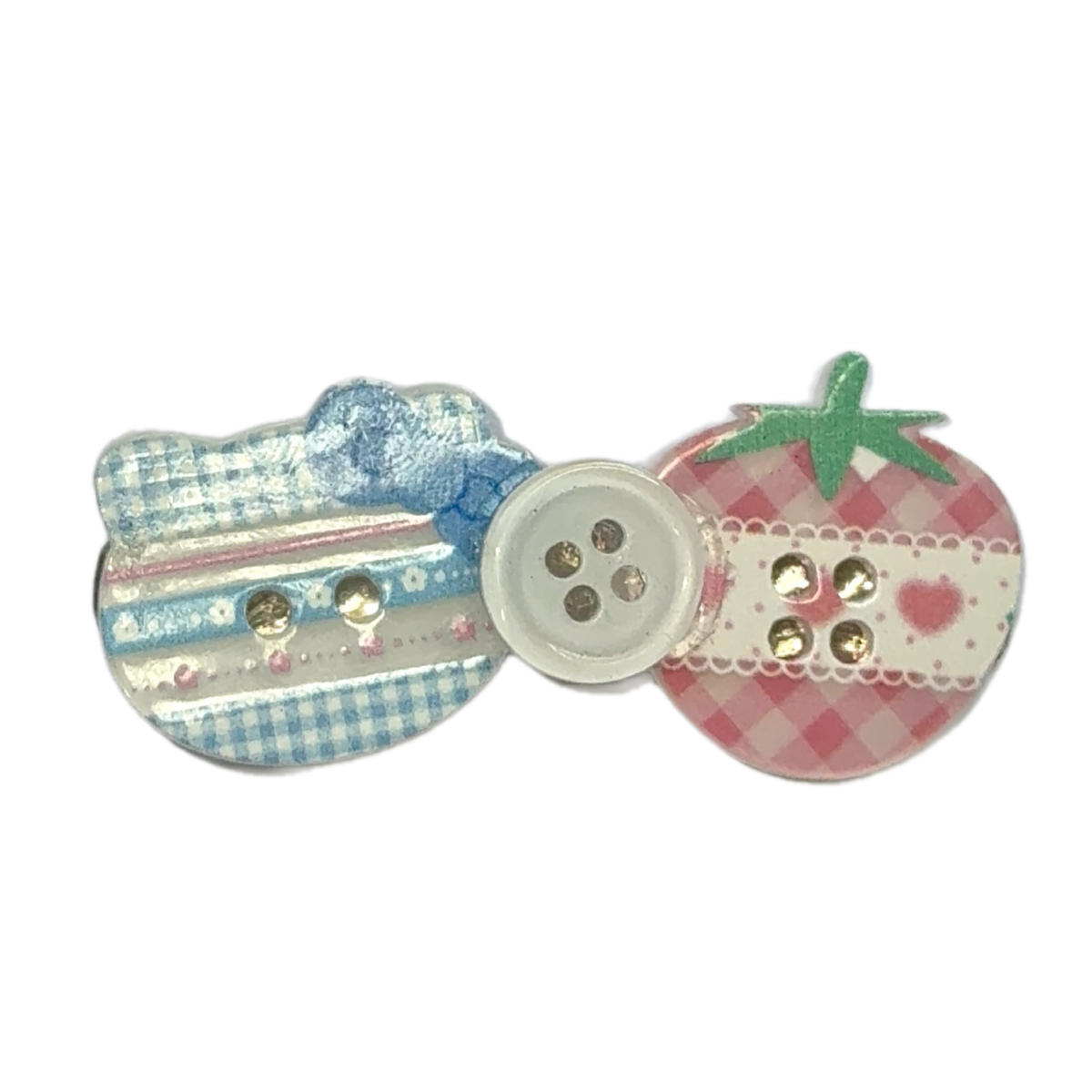 Buttons r cute? : Hair clip