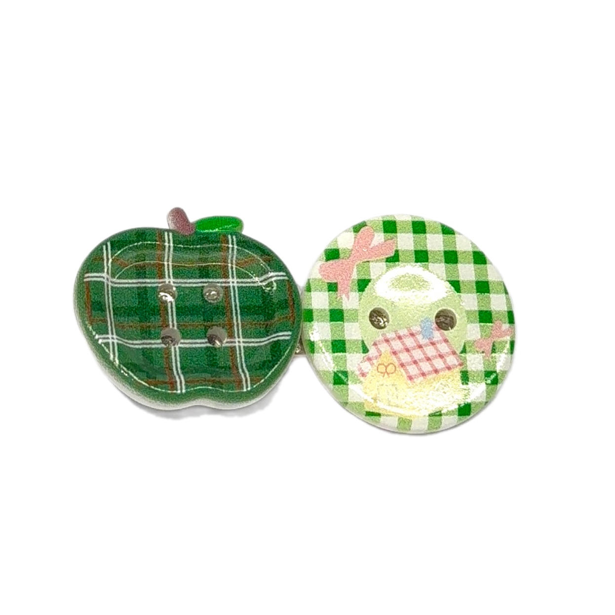 Apple hair clip
