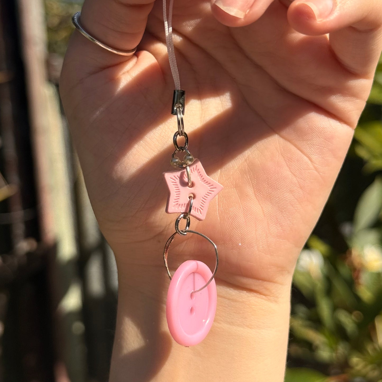 Button Keychain