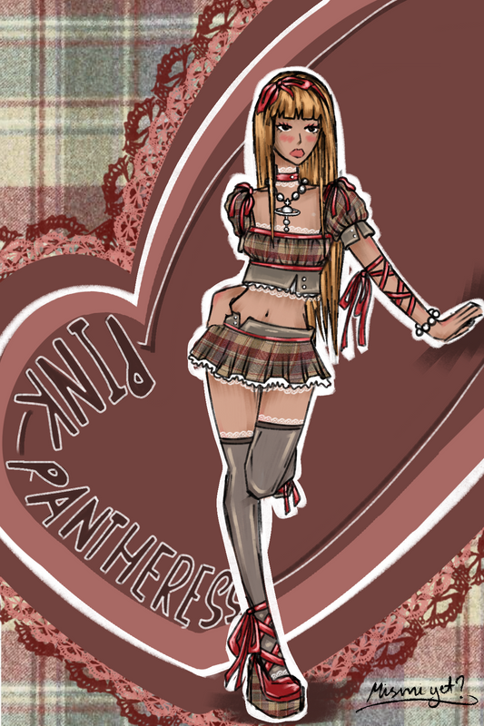 Pink Pantheress Fan (Print)